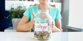 Conceptual Photo Of Saving Money For High Education In College Or University