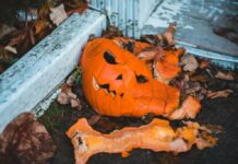 Weekend Events in Pittsburgh: Nov. 1-2 A smashed-up jack-o'-lantern