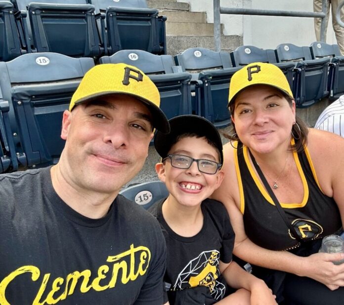 Dr. Monica Mendez (right) and family