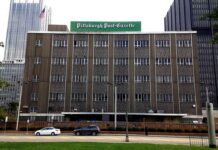 The Pittsburgh Post-Gazette building