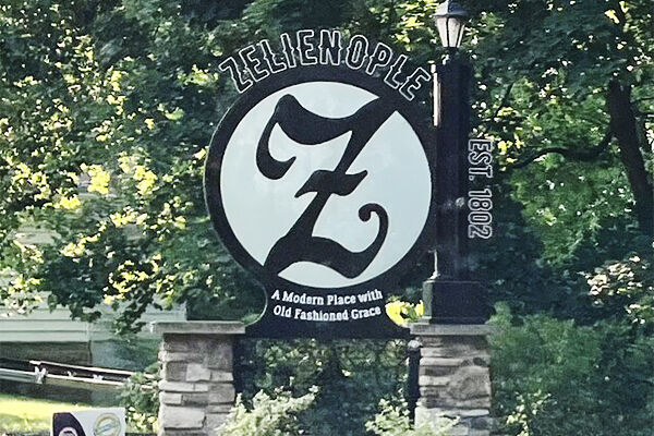 Zelienople sign