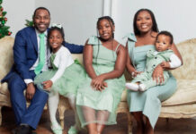 Joan Ojo and family