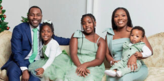 Joan Ojo and family
